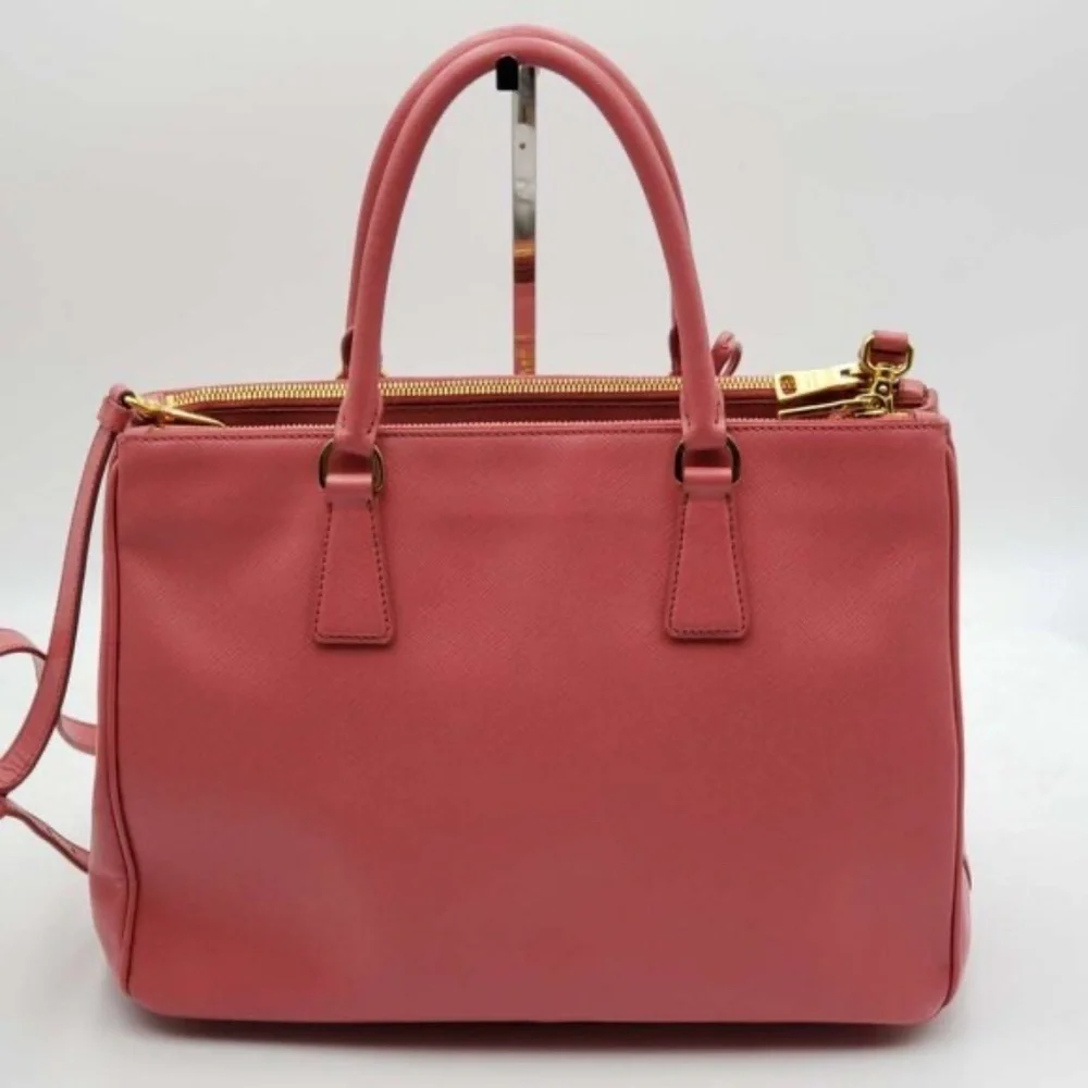 100% Authentic PRADA Galleria Leather Satchel